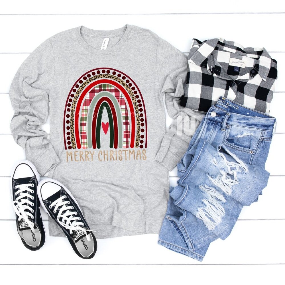 Merry Christmas Long Sleeve Unisex Top